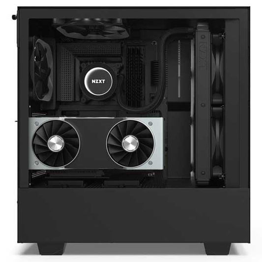 NZXT H510 (ATX) Mid Tower Cabinet With Tempered Glass Side Panel (Black Red)