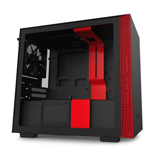 NZXT H210 With TG Side Panel (M-ITX) Mini Tower Cabinet (Matte Black)