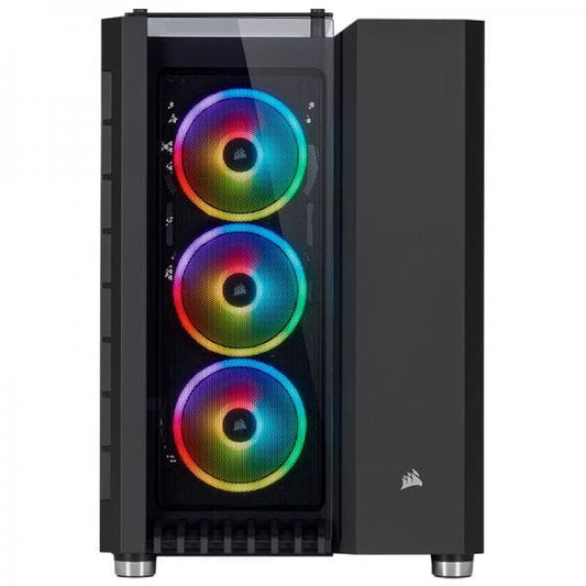 Corsair Crystal Series 680X (ATX) RGB Mid Tower Cabinet (Black)