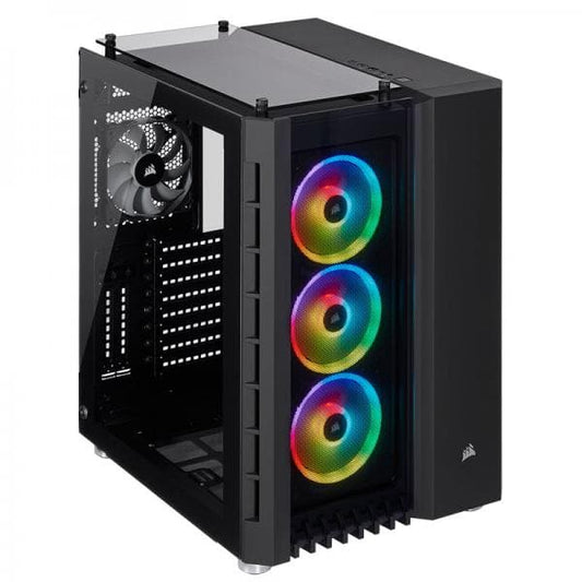 Corsair Crystal Series 680X (ATX) RGB Mid Tower Cabinet (Black)