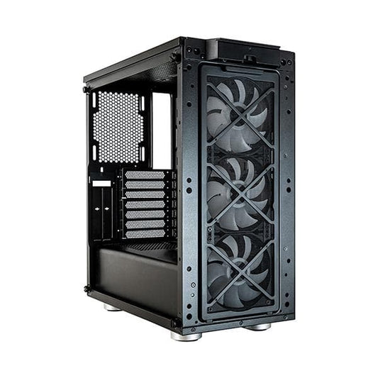 Corsair iCUE 465X RGB Mid Tower Cabinet With SP120 RGB Fans (Black)