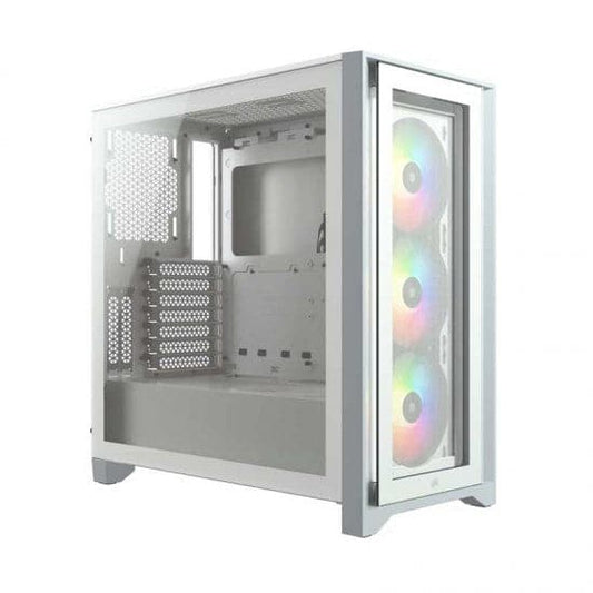 Corsair 4000X RGB Mid Tower Cabinet TG (White)
