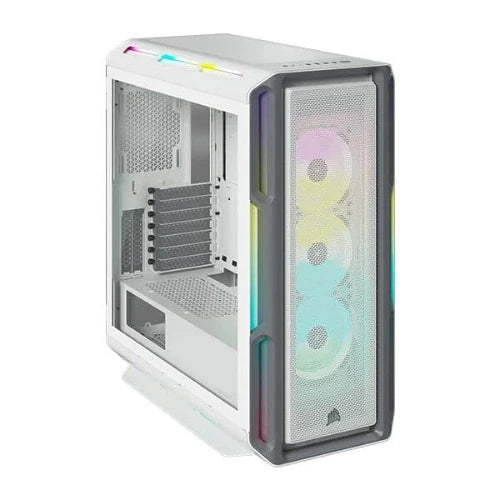Corsair iCUE 5000T RGB Mid Tower Cabinet (White)