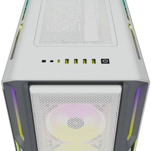 Corsair iCUE 5000T RGB Mid Tower Cabinet (White)