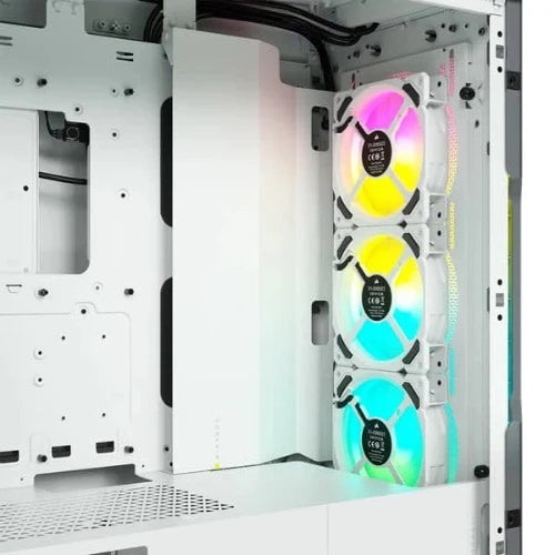 Corsair iCUE 5000T RGB Mid Tower Cabinet (White)