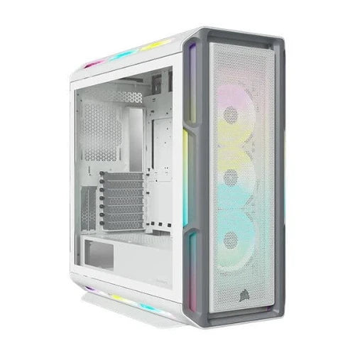 Corsair iCUE 5000T RGB Mid Tower Cabinet (White)