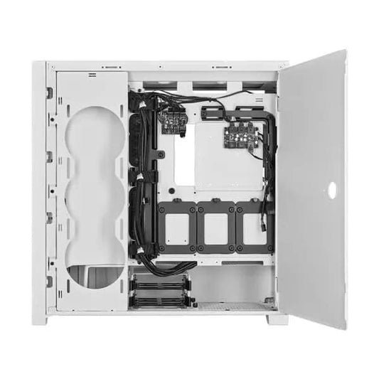 Corsair iCUE 5000X RGB QL Edition Mid Tower Case (White)
