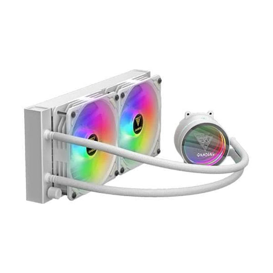 GAMDIAS Chione M3 240W ARGB 240mm CPU Liquid Cooler (White)