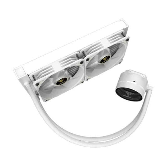 GAMDIAS Chione M3 240W ARGB 240mm CPU Liquid Cooler (White)