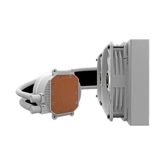 GAMDIAS Chione M3 240W ARGB 240mm CPU Liquid Cooler (White)