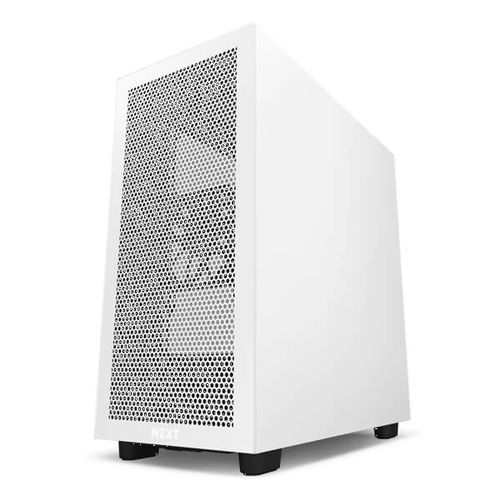 NZXT H7 Flow Mid Tower Cabinet (E-ATX) (White-Black)