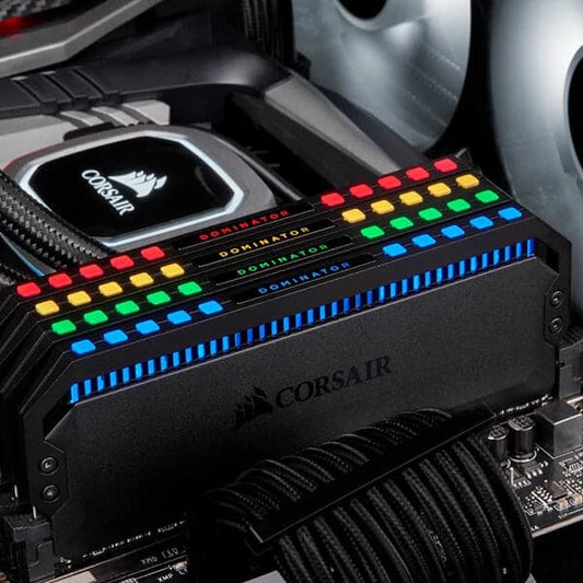 Corsair Dominator Platinum RGB 32GB (16GBx2) 5600MHz DDR5 RAM (Black)