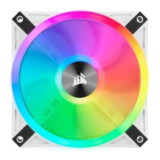 Corsair ICUE QL120 RGB Cabinet Fan (Single Pack) ( White )