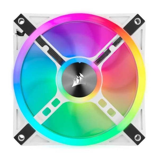 Corsair ICUE QL120 RGB Cabinet Fan (Single Pack) ( White )