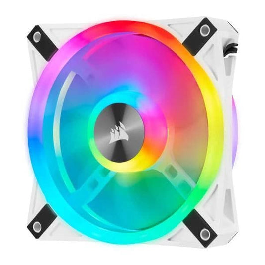 Corsair ICUE QL120 RGB Cabinet Fan (Single Pack) ( White )