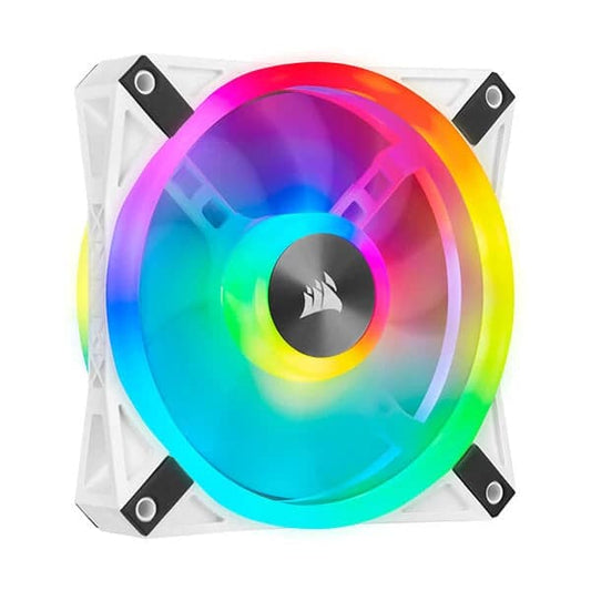 Corsair ICUE QL120 RGB Cabinet Fan (Single Pack) ( White )