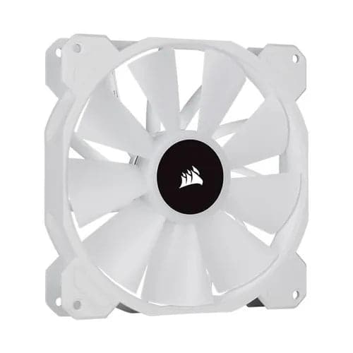 Corsair ICUE SP140 RGB Elite Cabinet Fan With Lighting Node Core (Dual Pack) ( White )