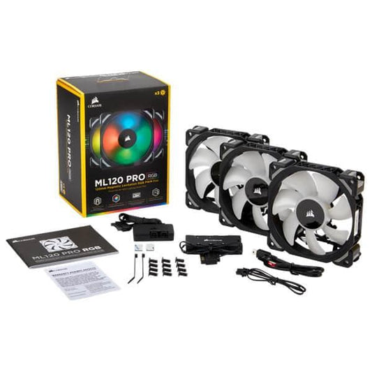 Corsair ML120 Pro RGB Cabinet Fan (Triple Pack)