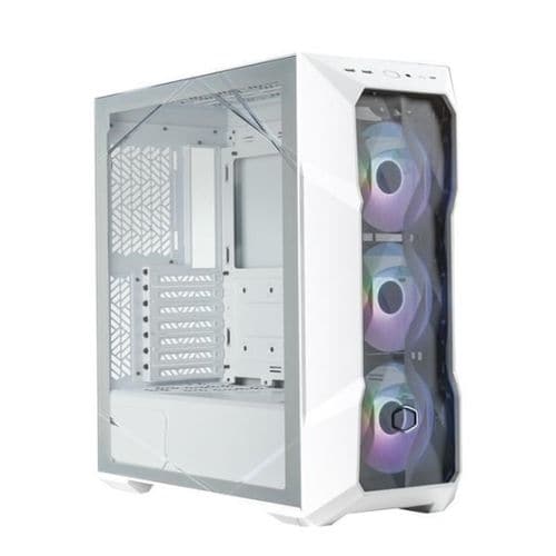 COOLER MASTER  Masterbox TD500 Mesh V2 EATX Mid Tower Cabinet (White)