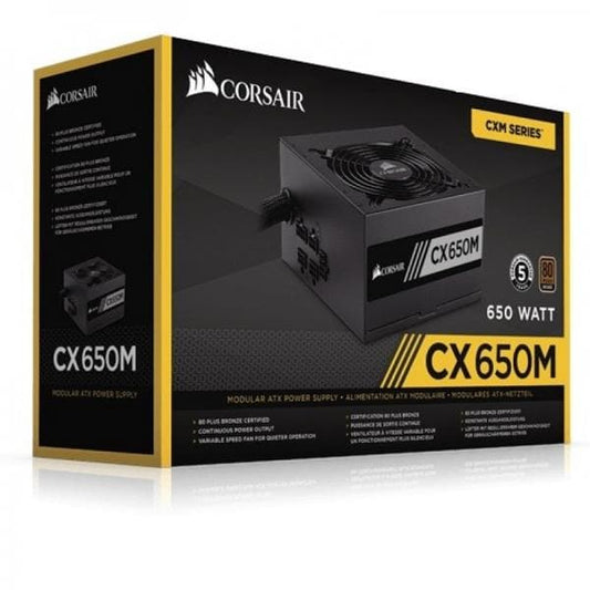 Corsair CX650M Bronze Semi Modular PSU (650 Watt)