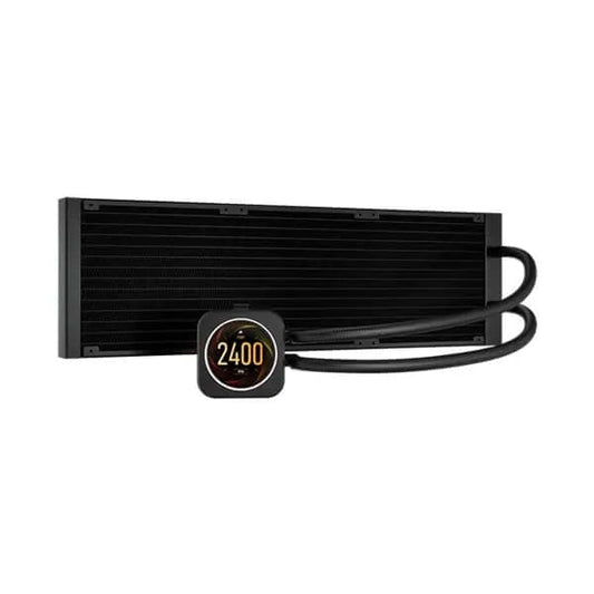Corsair ICUE H170i Elite LCD Display CPU Liquid Cooler (Black)