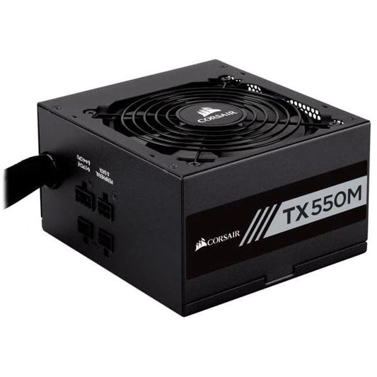 Corsair TX550M 80 Plus Gold Semi Modular PSU (550W)