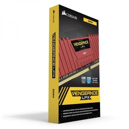 Corsair Vengeance LPX 8GB (8GBX1) 2400Mhz DDR4 Red RAM