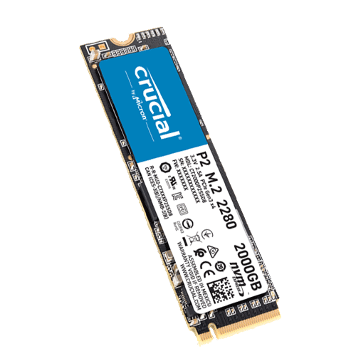 Crucial P2 2TB M.2 NVMe Internal SSD