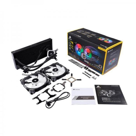Corsair H115i RGB 240mm Platinum CPU Liquid Cooler