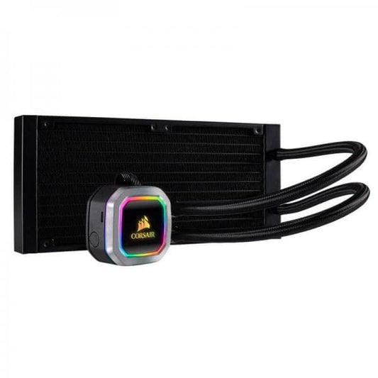 Corsair H100i RGB Platinum 240mm CPU Liquid Cooler (Black)