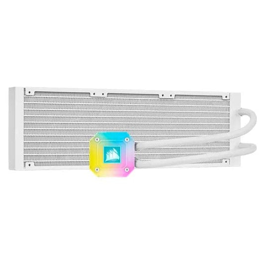 Corsair ICUE H150i Elite Capellix CPU Liquid Cooler (White)