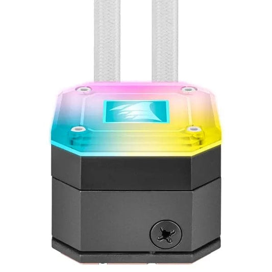 Corsair ICUE H150i Elite Capellix CPU Liquid Cooler (White)