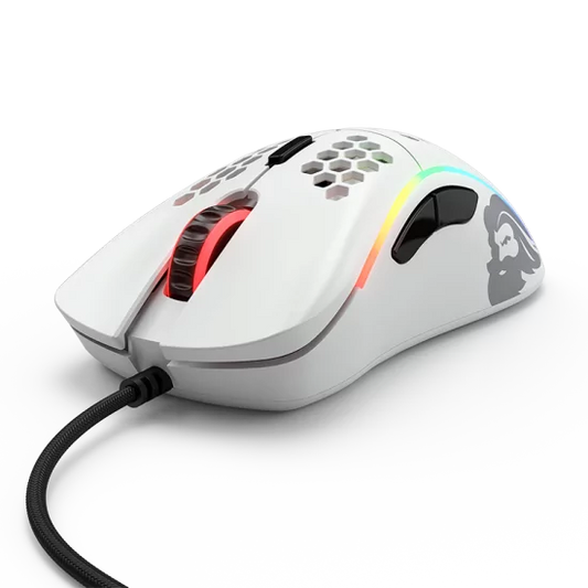 Glorious Model D 12000 DPI Gaming Mouse (Matte White)