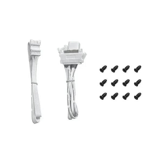 Deepcool FC120 (3 in 1) 1800RPM 4pin PWM RGB Case Fan (White)