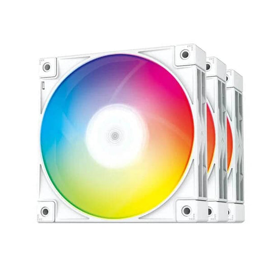 Deepcool FC120 3 IN 1 Cooling Fan (White) 6933412710578