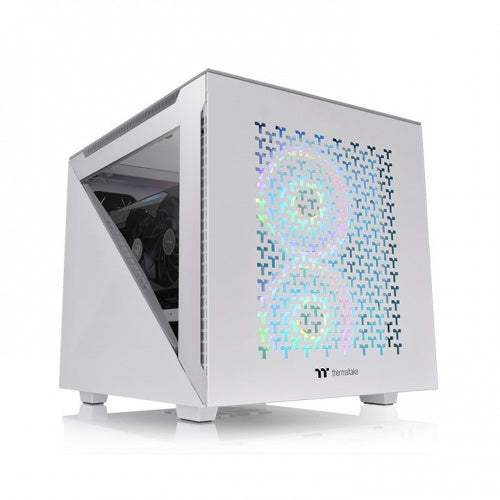 Thermaltake Divider 200 TG Air Mini Tower Cabinet (Snow)