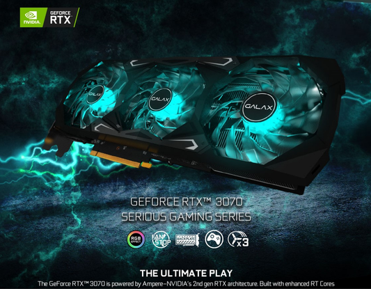 GALAX GeForce RTX 3070 SG (1-Click OC) 8GB Graphics Card