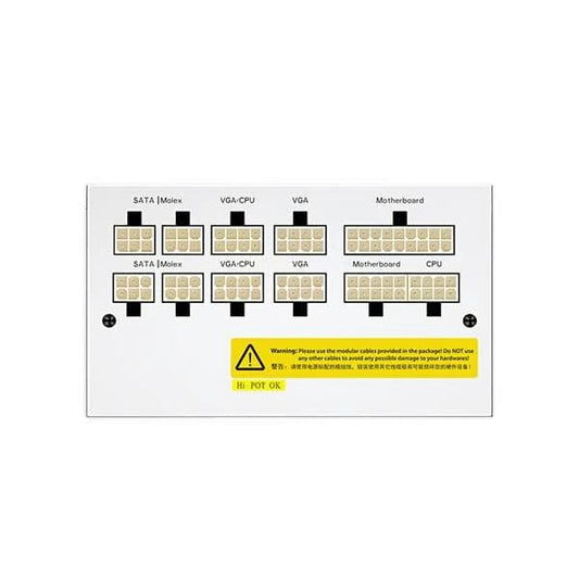 Deepcool DQ750-M-V2L Gold Fully Modular PSU (750 Watt) (White)