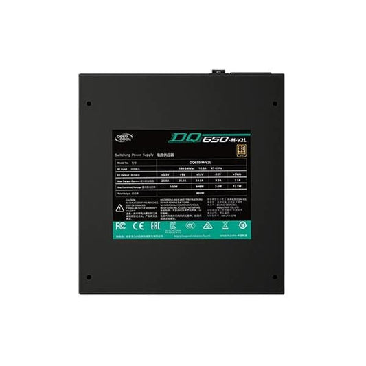 Deepcool DQ650-M-V2L Gold Fully Modular PSU (650 Watt)