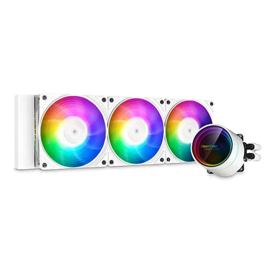 DeepCool Castle 360EX ARGB 360mm CPU Liquid Cooler (White)