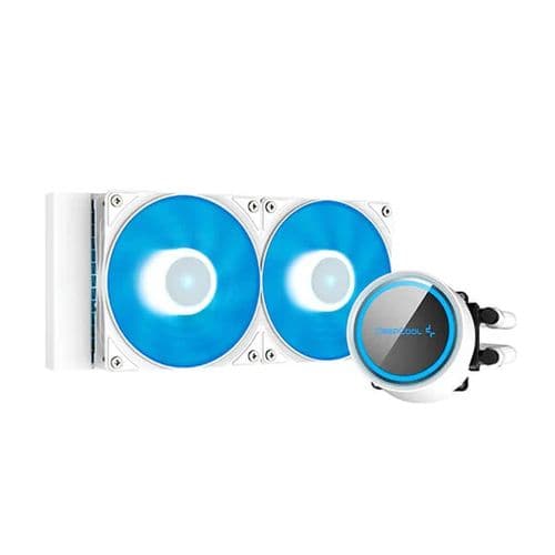 Deepcool Gammaxx L240 ARGB CPU Liquid Cooler (White)