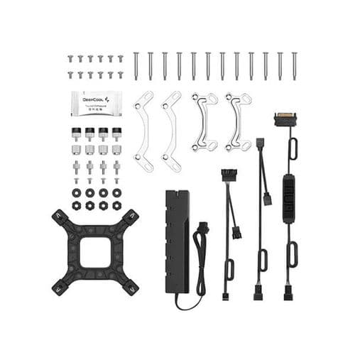 Deepcool Gammaxx L360 ARGB CPU Liquid Cooler (White)