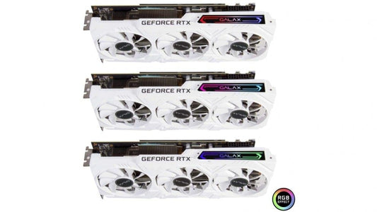 GALAX GeForce RTX 2070 Super EX White 1-Click OC 8GB Graphics Card