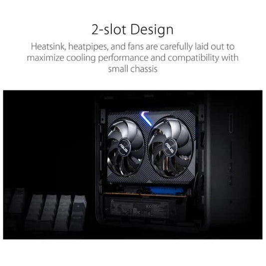 Asus Dual AMD Radeon RX 6400 4GB Gaming Graphics Card