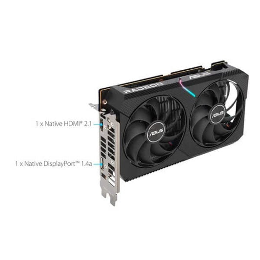 Asus Dual AMD Radeon RX 6400 4GB Gaming Graphics Card