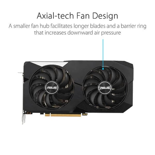 Asus Dual RX 6600 8GB Gaming Graphics Card