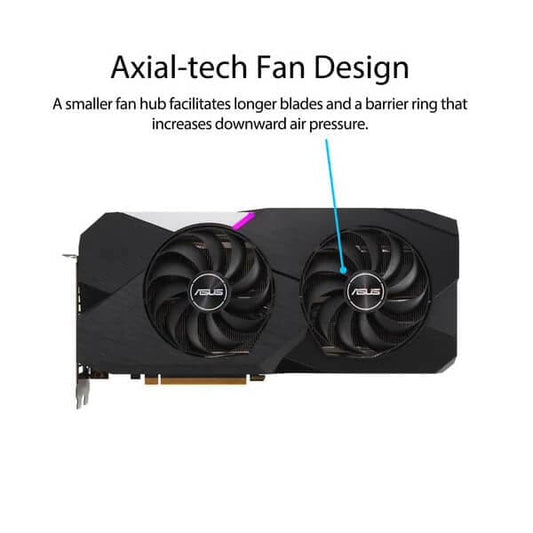 Asus Dual RX 6700 XT OC 12GB Gaming Graphics Card
