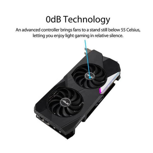 Asus Dual RX 6700 XT OC 12GB Gaming Graphics Card