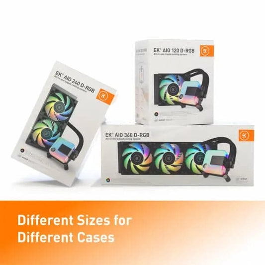 EK AIO 240 D-RGB CPU Liquid Cooler