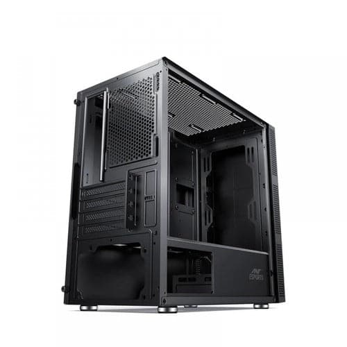 ANT ESPORTS Elite 1000 PS MATX Mid Tower Cabinet (Black)